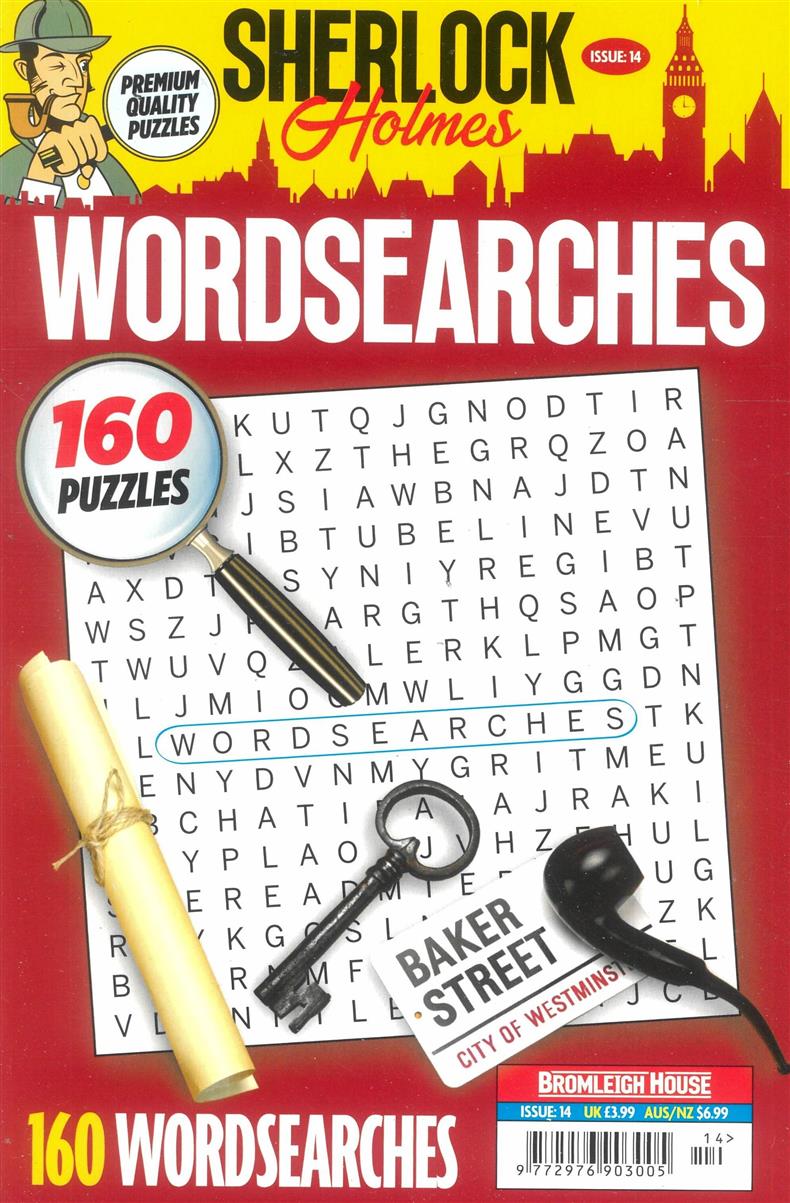 Sherlock Holmes Wordsearches - NO 14
