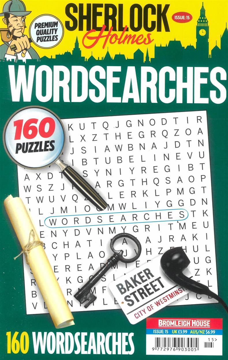 Sherlock Holmes Wordsearches - NO 15