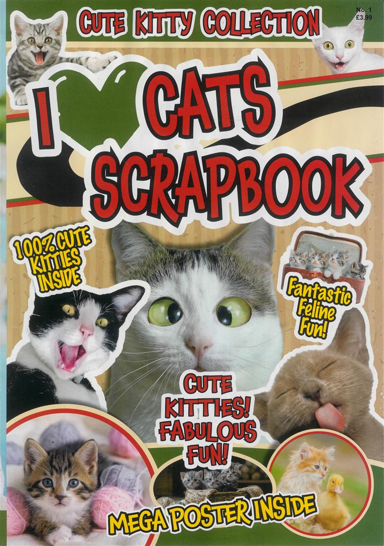 I Love Cats Scrapbook - 01