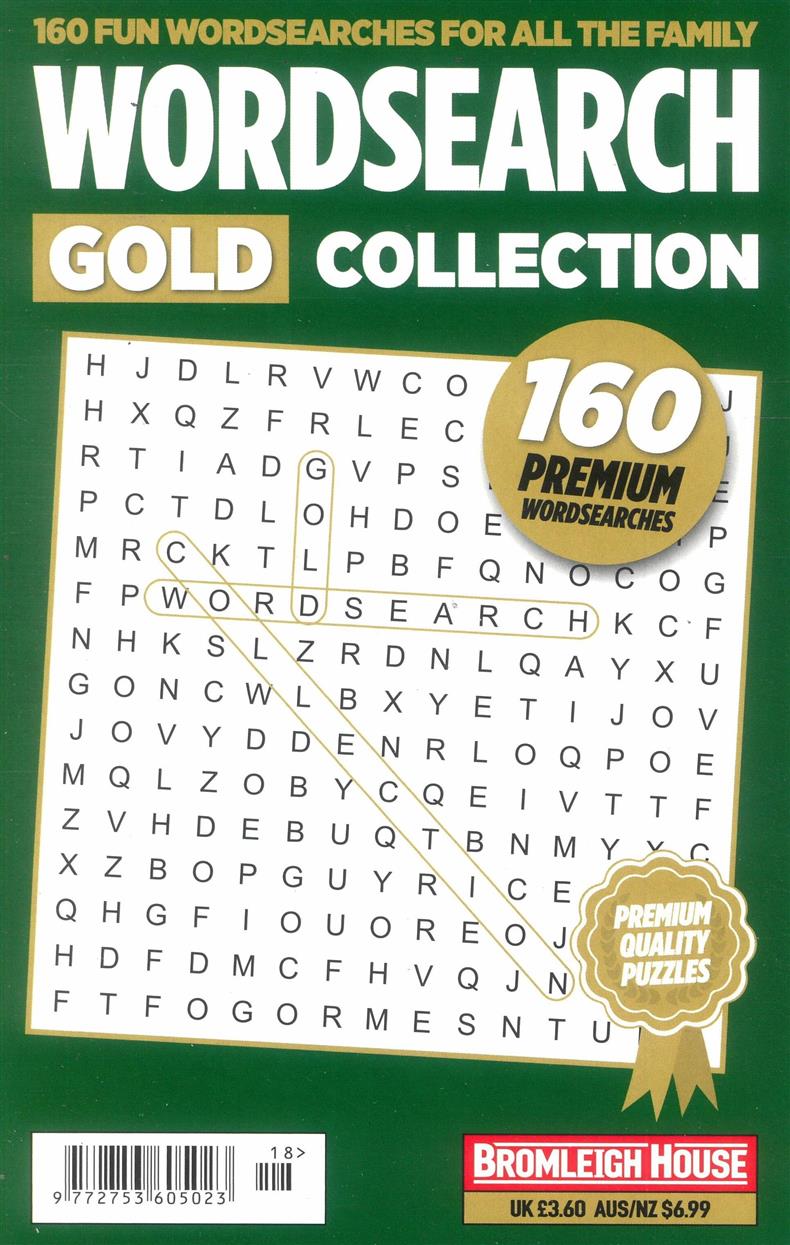 Wordsearch Gold Collection  - NO 18