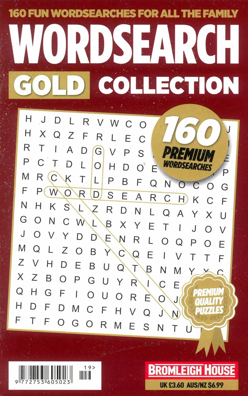 Wordsearch Gold Collection  - NO 19