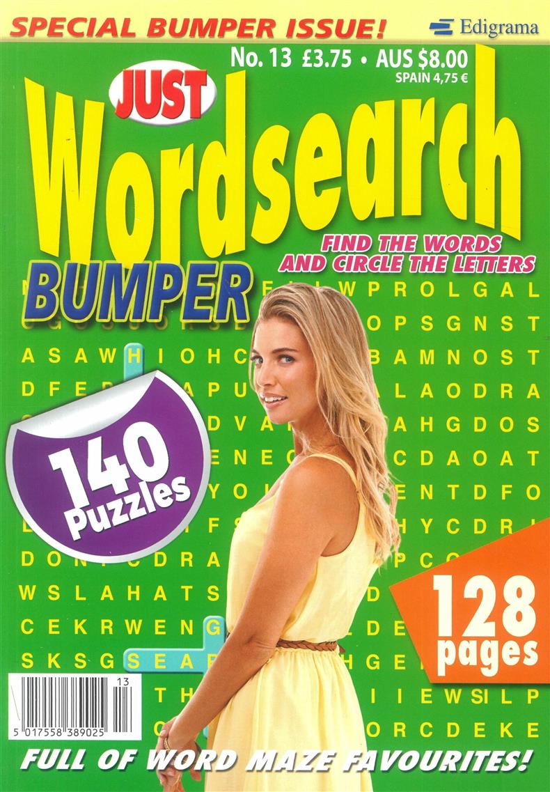 Just Wordsearch Bumper - NO 13