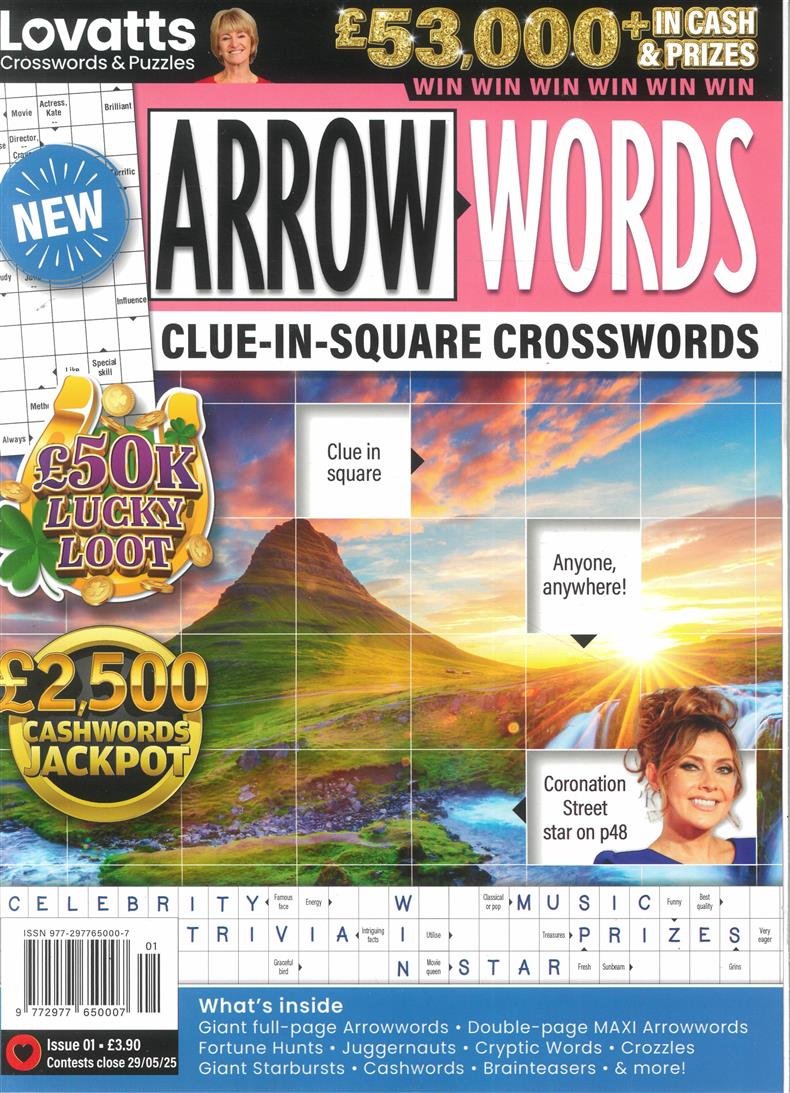 Lovatts Arrowwords - NO 1