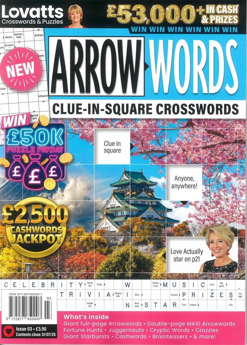 Lovatts Arrowwords - NO 3