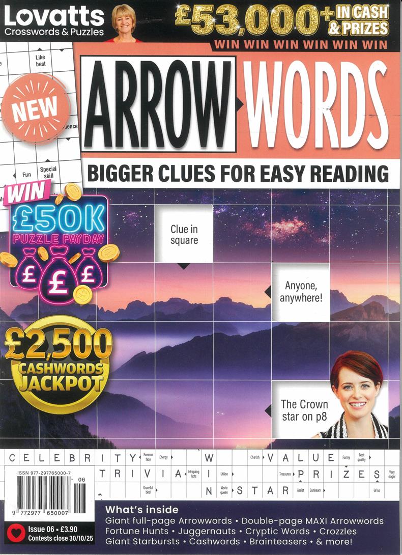 Lovatts Arrowwords - NO 6