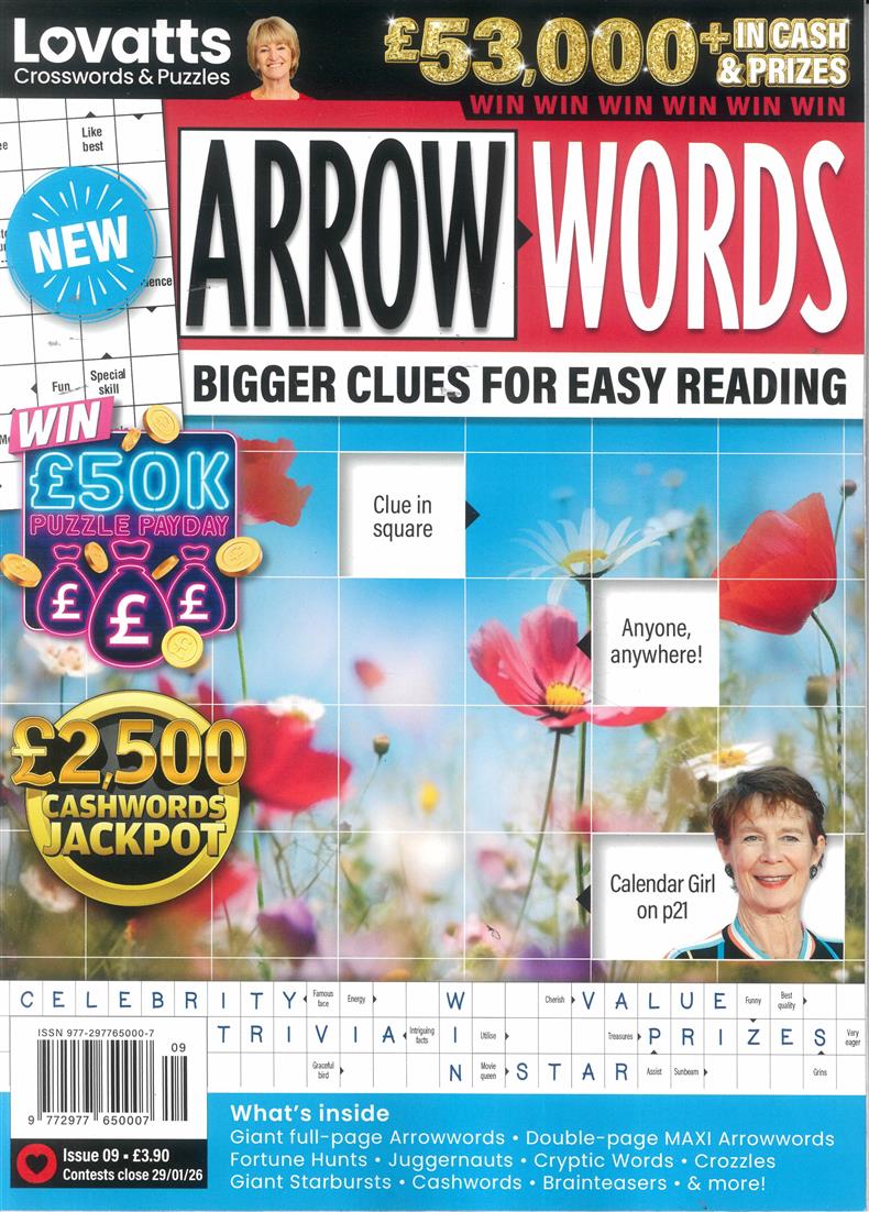 Lovatts Arrowwords - NO 9