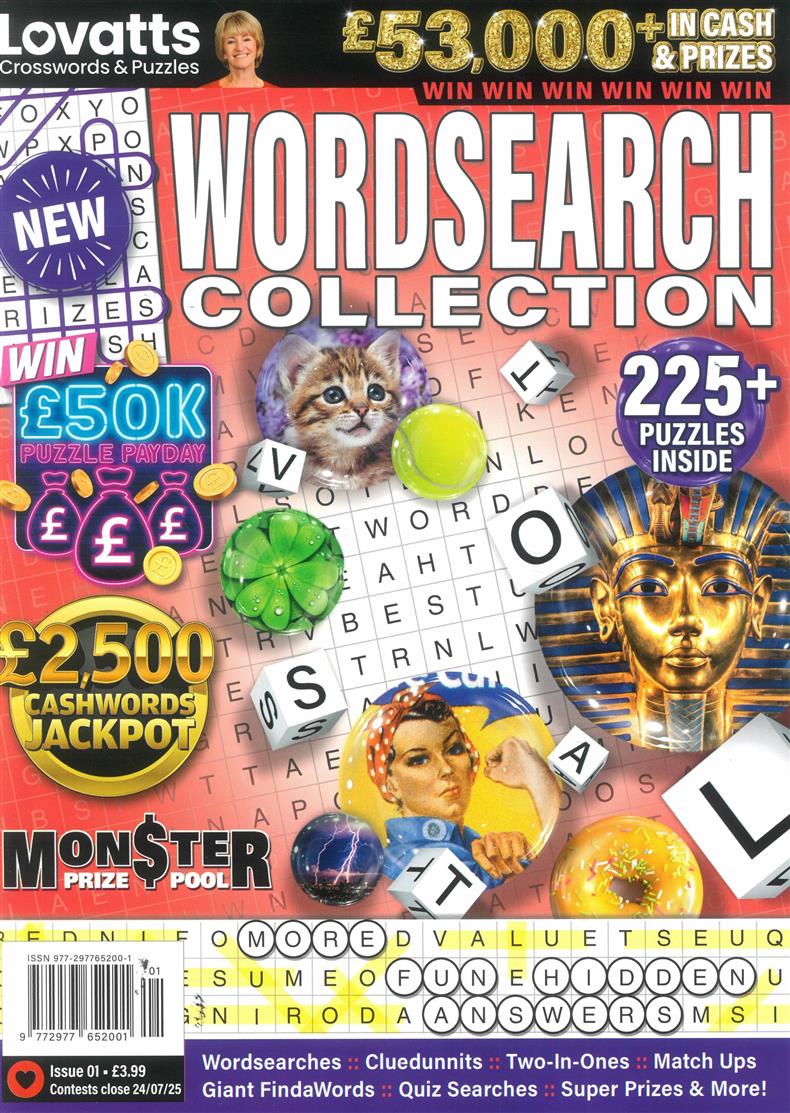 Lovatts Wordsearch Collection - NO 1