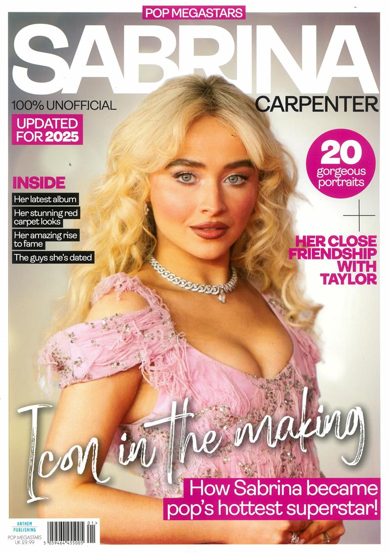 Pop Megastars Sabrina Carpenter  - 01