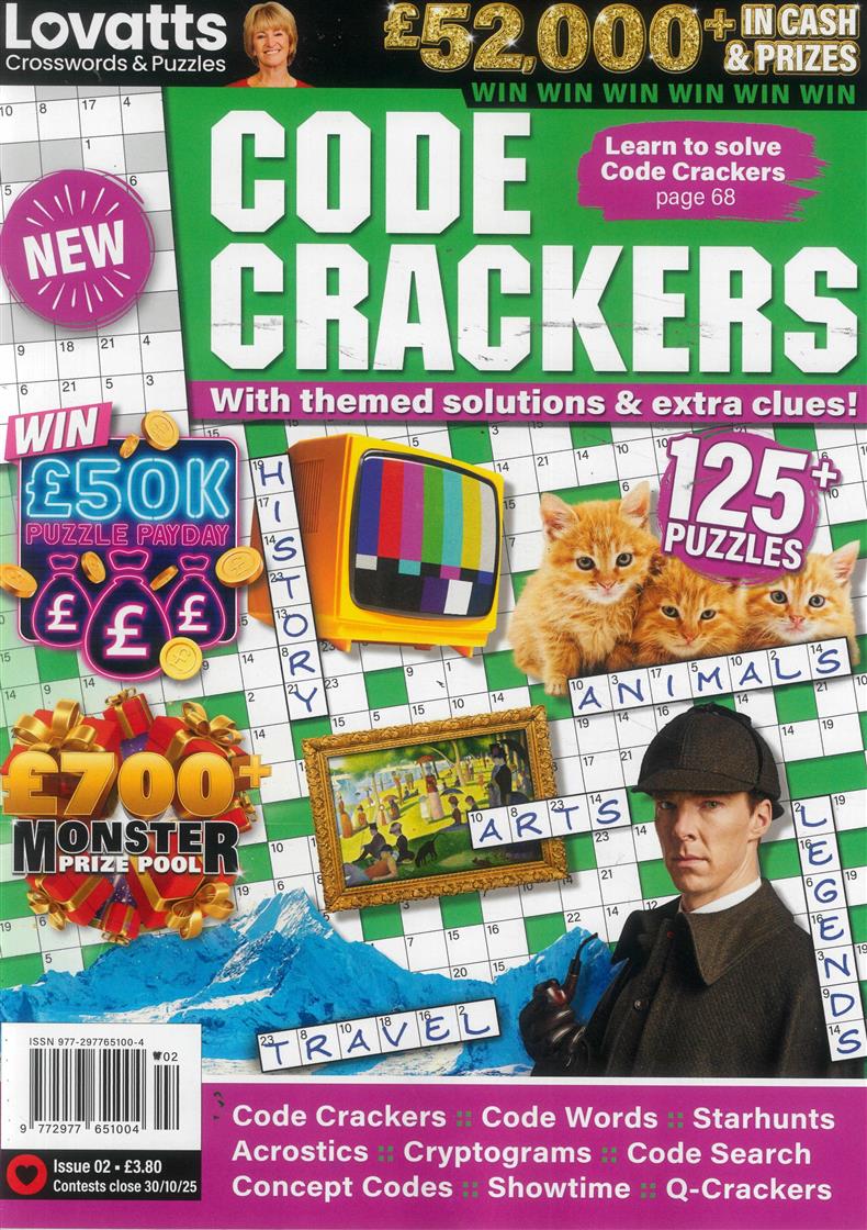 Lovatts Code Crackers  - NO 2