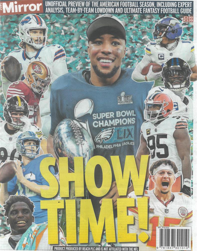 Daily Mirror NFL Season Preview 25/26 - 01