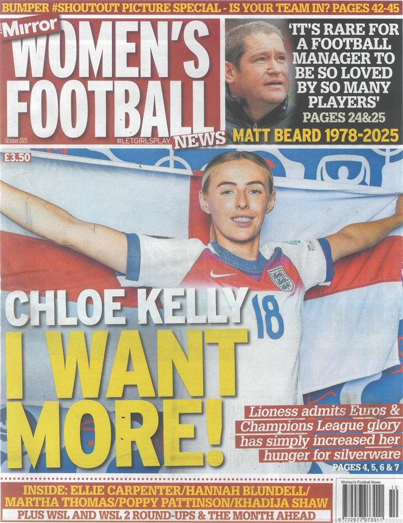 Mirror Women's Football News - OCT 25