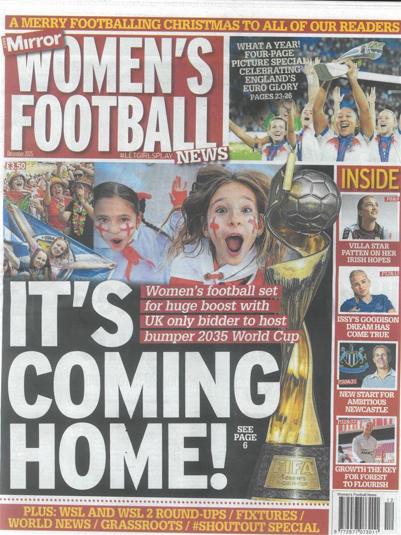 Mirror Women's Football News - DEC 25