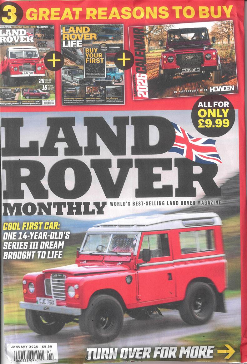 Land Rover Monthly Bumper - JAN