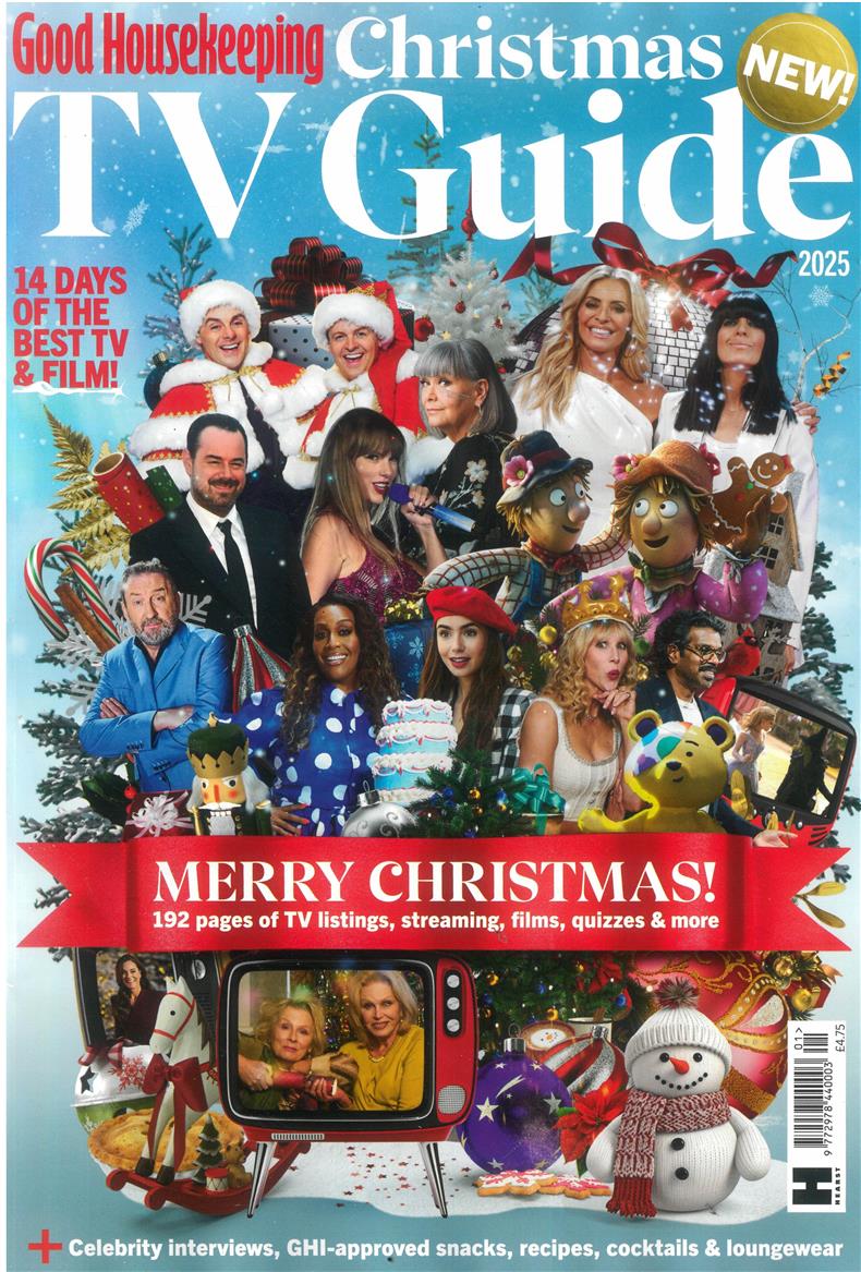 Good Housekeeping Christmas TV Guide 2025 - 01