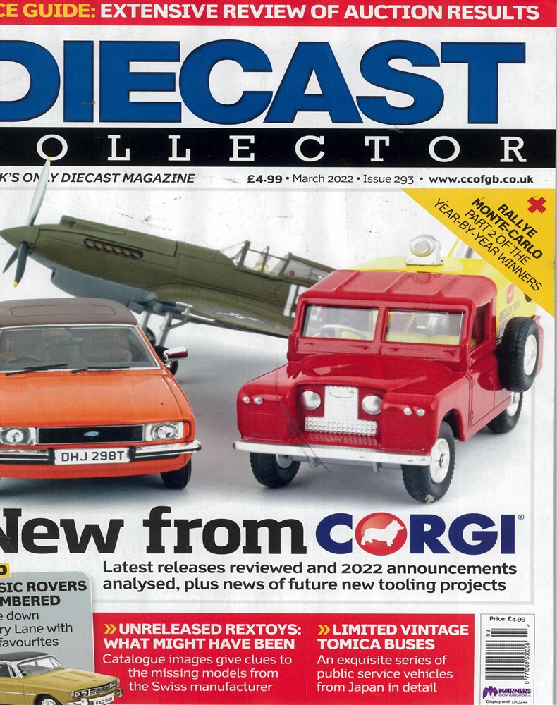 Diecast Collector Magazine Issue MAR 22