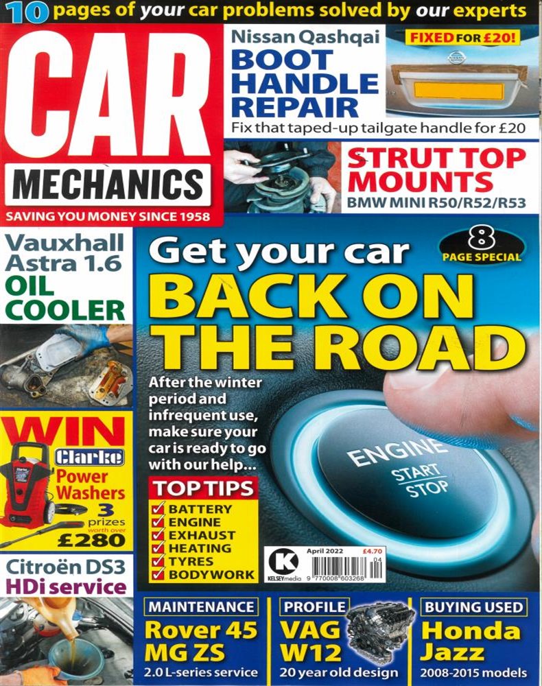 Car Mechanics Magazine Issue APR 22