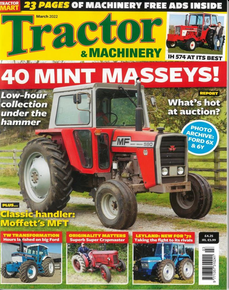 Tractor and Machinery Magazine Issue MAR 22
