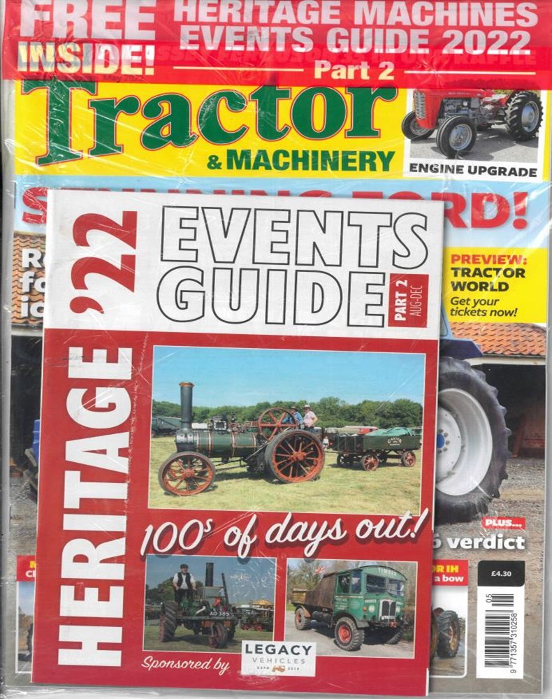 Tractor and Machinery Magazine Issue MAY 22