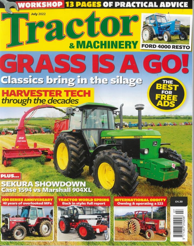Tractor and Machinery Magazine Issue JUL 22