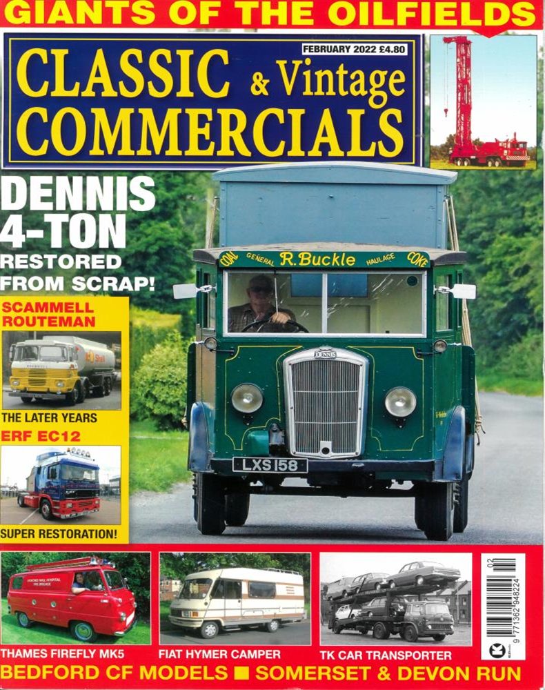 Classic & Vintage Commercials Magazine Issue FEB 22