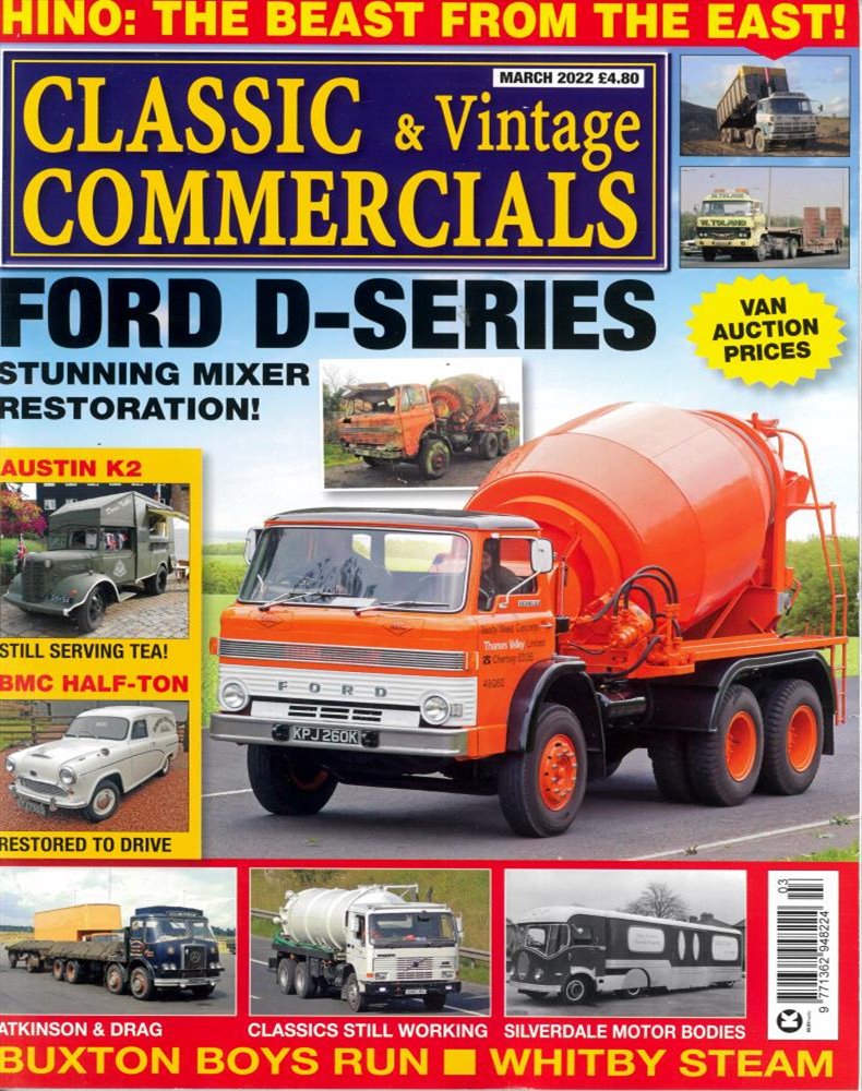 Classic & Vintage Commercials Magazine Issue MAR 22