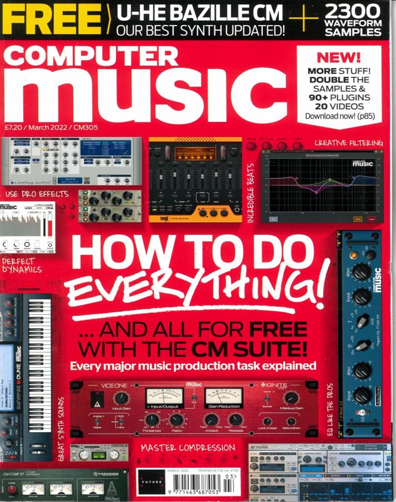 Computer Music Magazine Issue MAR 22