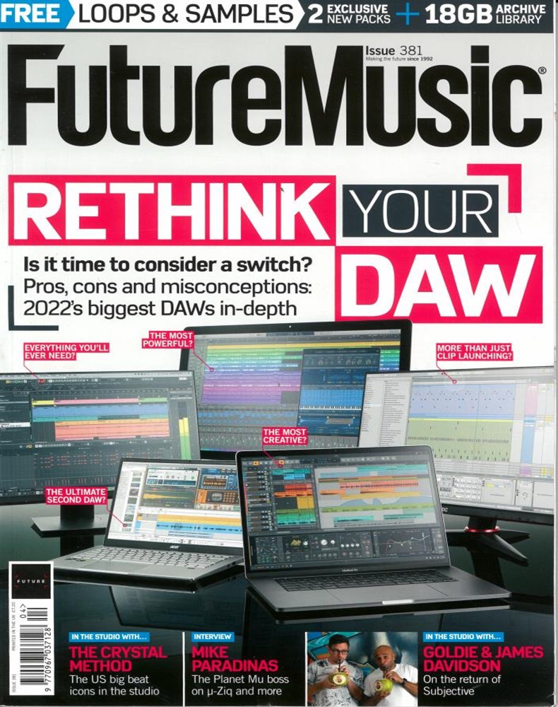 Future Music Magazine Issue APR 22