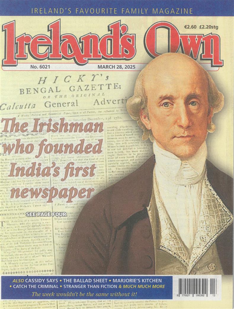 Ireland's Own - NO 6021