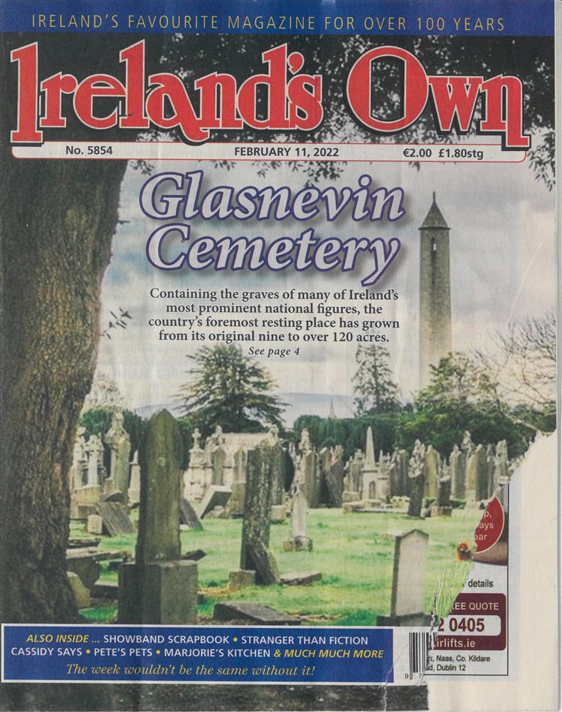 Ireland's Own Magazine Issue NO 5854