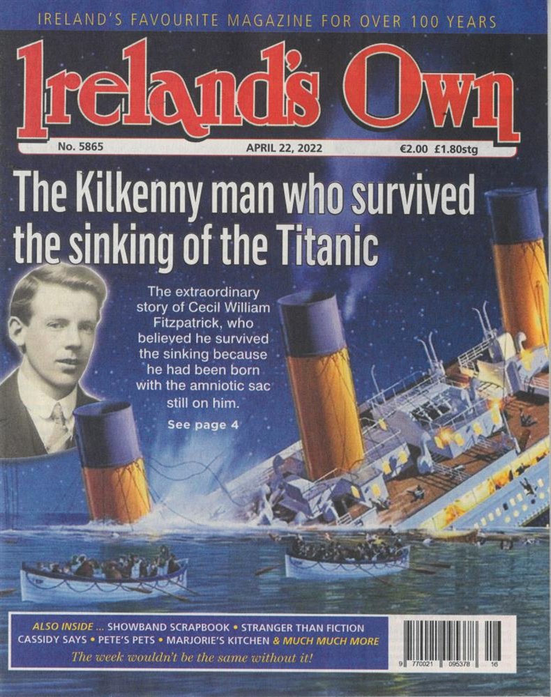 Ireland's Own Magazine Issue NO 5865